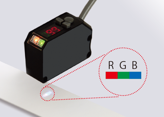 Renkli Konstrast Sensörü DM Serisi Renkli Konstrast Sensörü