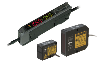 Standart Lazer Sensörler DS Serisi Dijital Amplifikatör Ayrı Tip